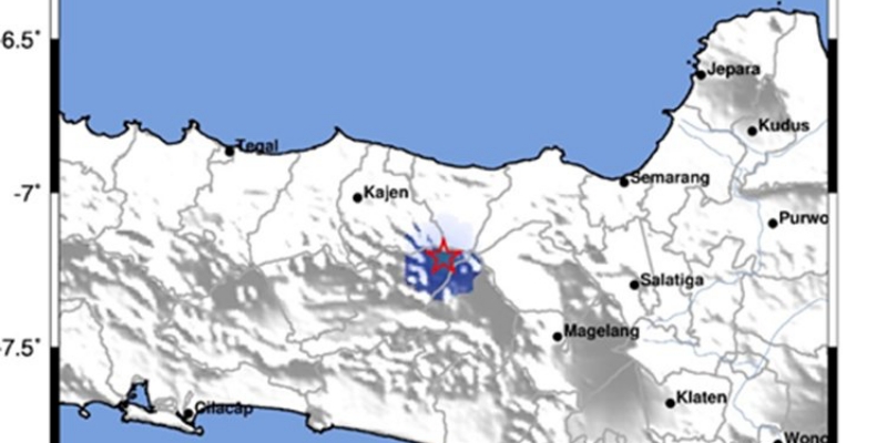 Gempa Magnitudo 2,4 Guncang Wonosobo, Getaran Terasa hingga Kawasan Dieng