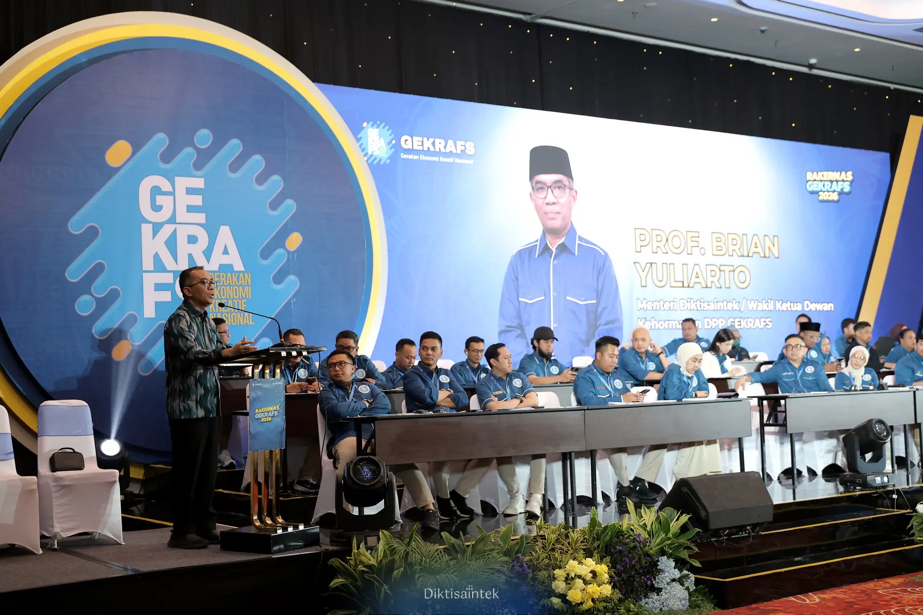 Target Pertumbuhan 8 Persen, Mendiktisaintek Brian Yuliarto Dorong Kampus Jadi Motor Ekonomi Kreatif