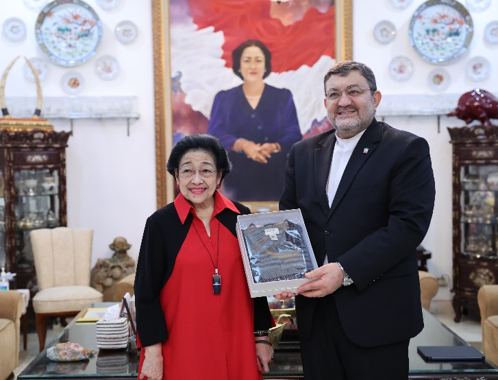 Iran Sebut Megawati Pemimpin Cinta Perdamaian dalam Tatanan Pergaulan Global