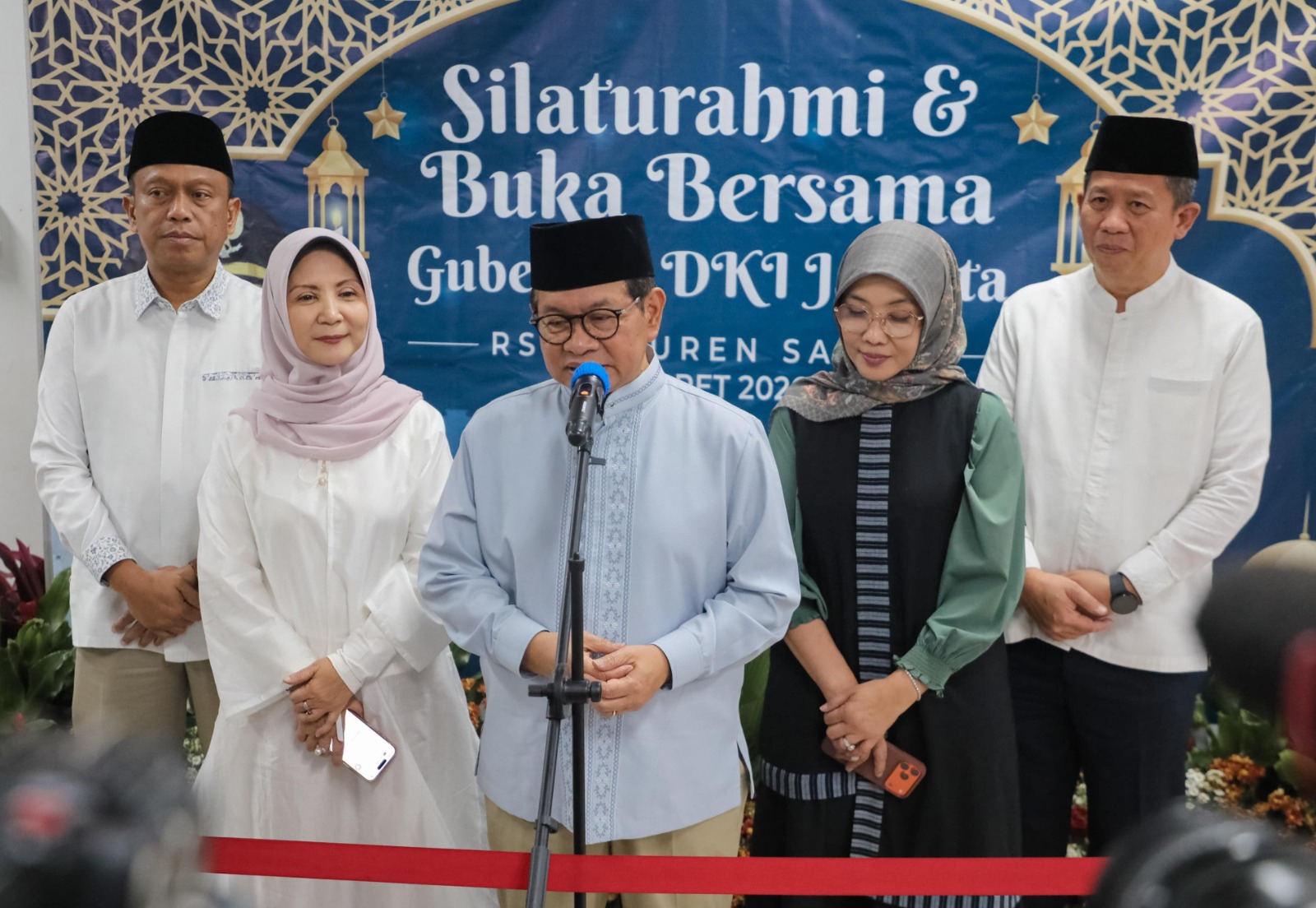 Gubernur Pramono Safari Ramadan ke RSKD Duren Sawit