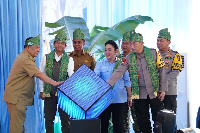 Jembatan Merah Putih Presisi Diresmikan Kapolri: Tingkatkan Akses Pendidikan dan Ekonomi Warga Riau