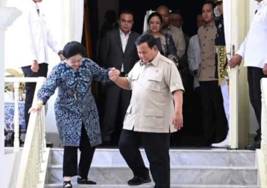 Rahasia Pertemuan Hangat Megawati dan Prabowo di Istana Terungkap, Bahas Apa?