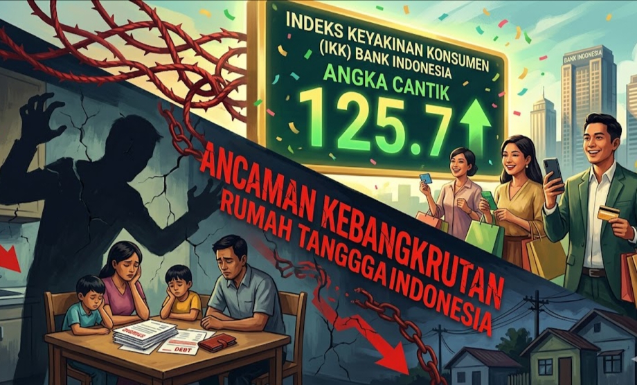 Di Balik Angka Cantik Ikk Bank Indonesia Tersembunyi Ancaman Kebangkrutan Rumah Tangga Indonesia