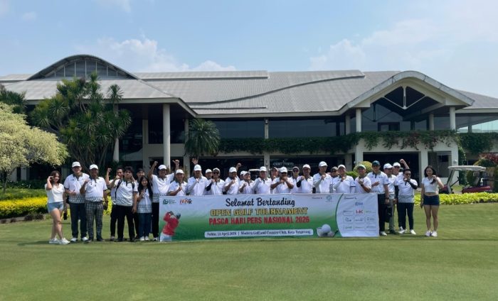 Perkuat Sinergi dan Kebersamaan di Pasca HPN, FPRMI Gelar Open Golf Tournament
