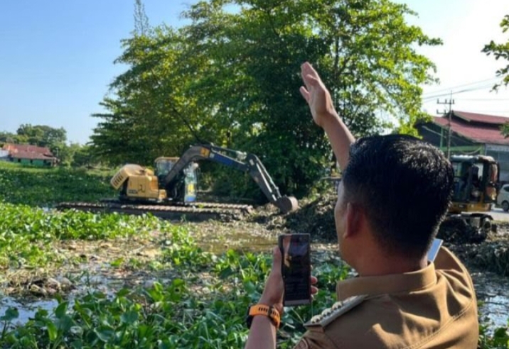 Banjarmasin Anti Genangan! Aksi Nyata Walikota Yamin Normalisasi Sungai Teluk Dalam