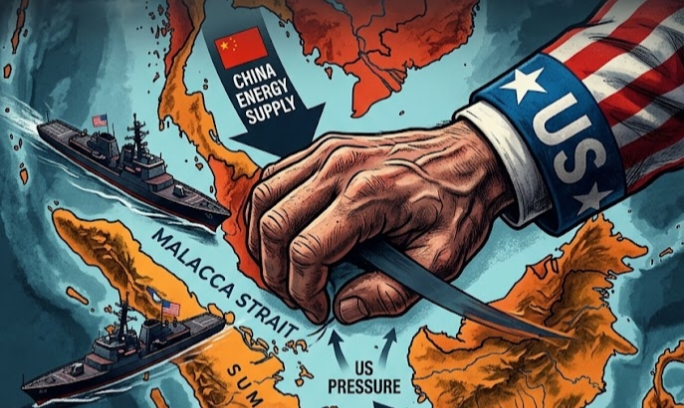 Tanda Bahaya di Selat Malaka: Skenario AS 'Cekik' China dan Posisi Terjepit Indonesia!