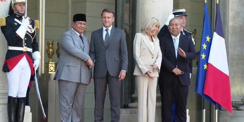 Bertemu Emmanuel Macron di Paris, Presiden Prabowo Sambut Baik Pembentukan Forum Bisnis Prancis-Indonesia