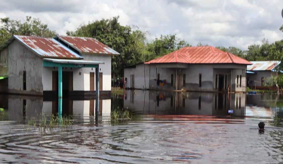 Banjir di Kubu Raya Rendam Ratusan Rumah Akibat Hujan Deras Berkepanjangan