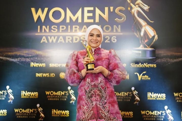 Wakil Walikota Banjarmasin Hj Ananda Sabet Penghargaan Women Inspiration Awards 2026