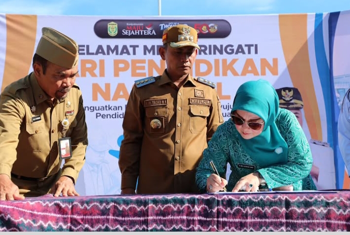Wali Kota Banjarmasin Resmikan Zona Sekolah Aman di Hardiknas 2026