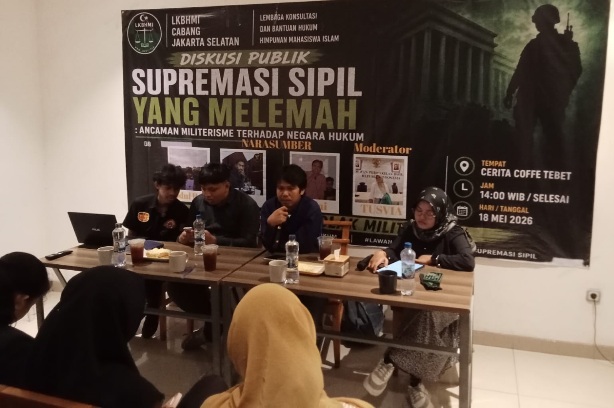 Kecam Militerisme! LKBHMI Jaksel Soroti Lemahnya Perlindungan Sipil dalam Negara Hukum
