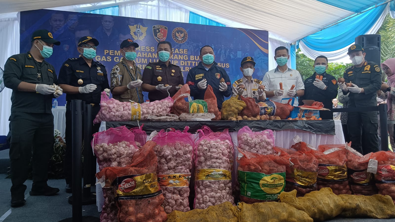 Satu Bulan, Satgas Gakkum Penyelundupan Bareskrim Polri Ungkap 12 Kasus Penyeludupan di Kalbar