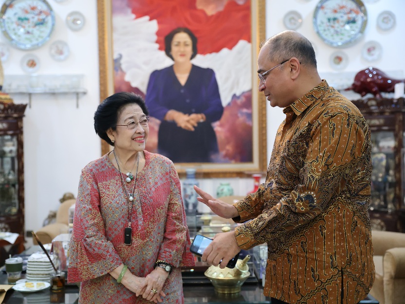 Megawati dan Dubes India Bahas Kedekatan Indonesia-India Sejak Era Soekarno dan Nehru