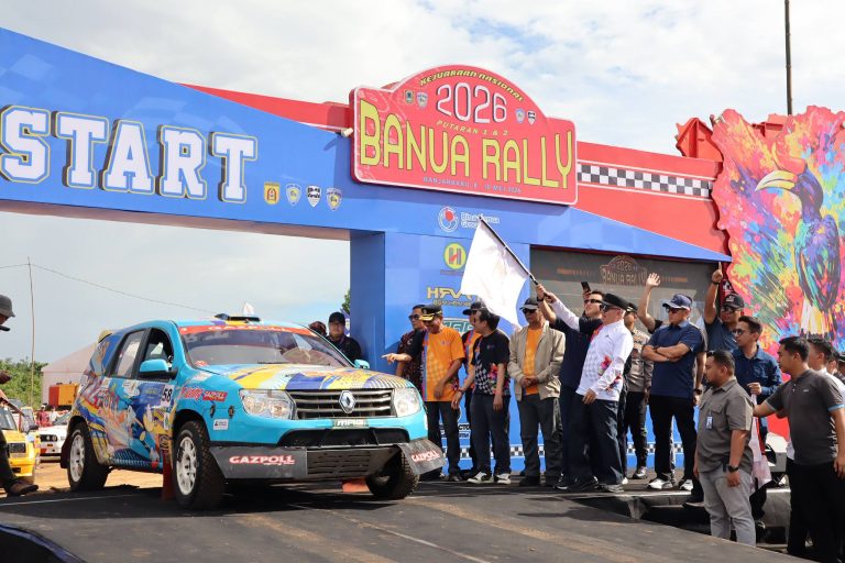 Banua Rally 2026 Resmi Mengaspal: 45 Pereli Nasional Siap Taklukkan Jalur Ekstrem 400 Km di Kalsel!