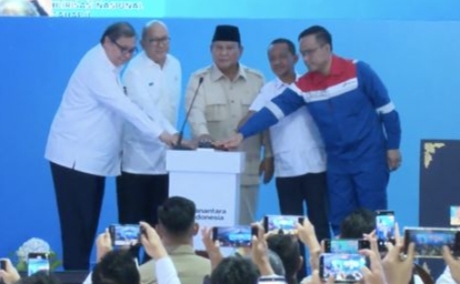 Prabowo Resmikan Proyek Hilirisasi Rp116 Triliun: Manuver Strategis Pangkas Impor BBM