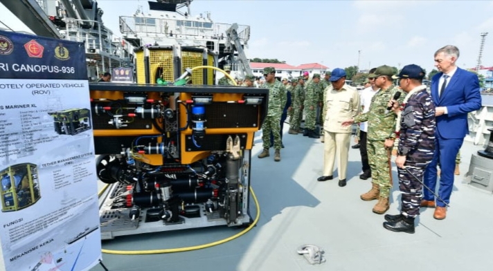 KRI Canopus-936 Tiba di Jakarta, Sang Penjaga Laut Dalam Resmi Perkuat Armada TNI AL