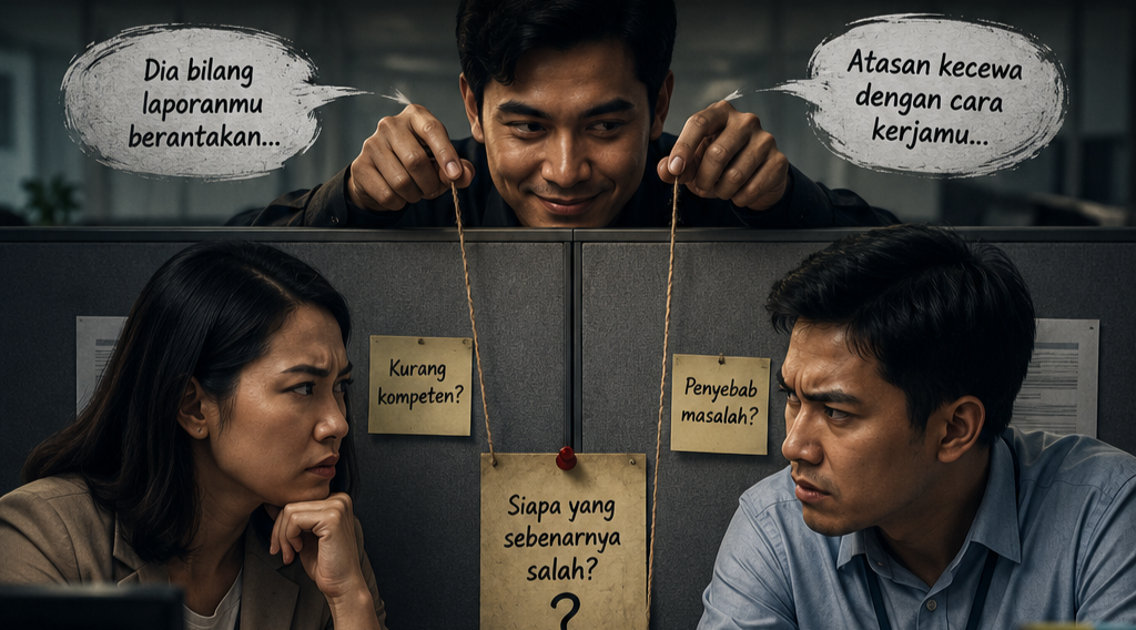 Seni Adu Domba di Balik Kubikel