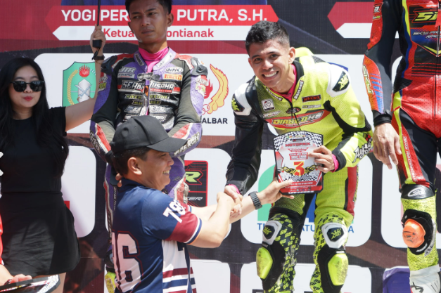 Wakil Wali Kota Pontianak Ingatkan Peserta Kejurprov Balap Motor Kalbar Utamakan Keselamatan