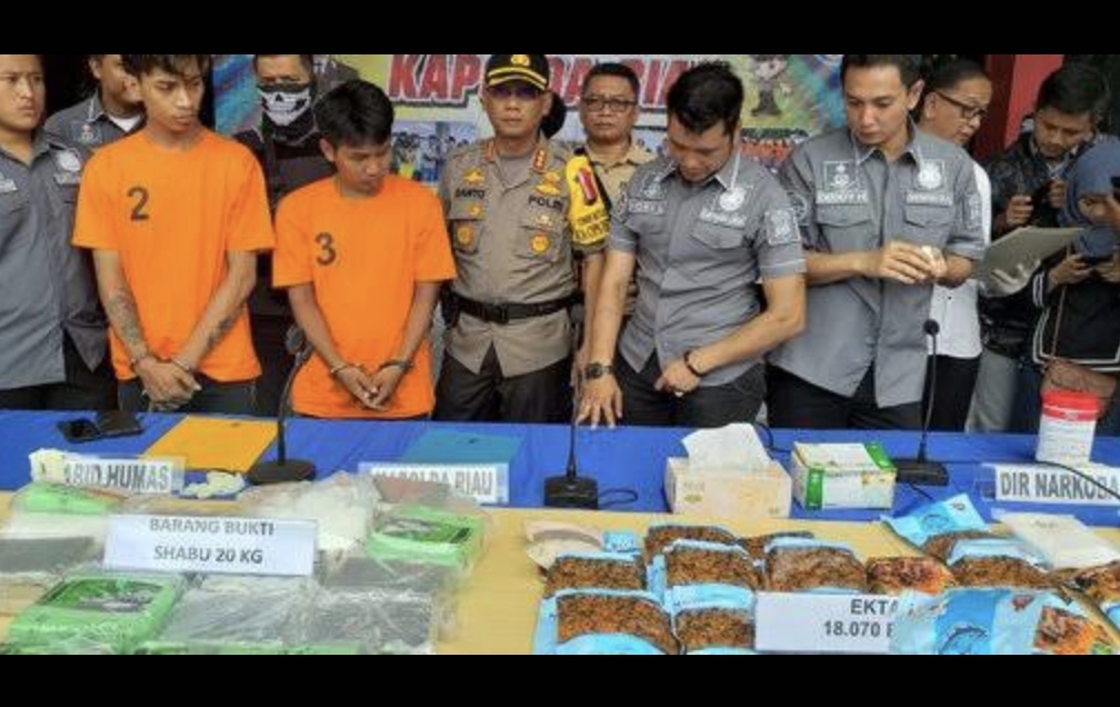 Polda Riau Ungkap 1066 Kasus Narkoba dengan 1.471 Tersangka dalam Triwulan I-2026