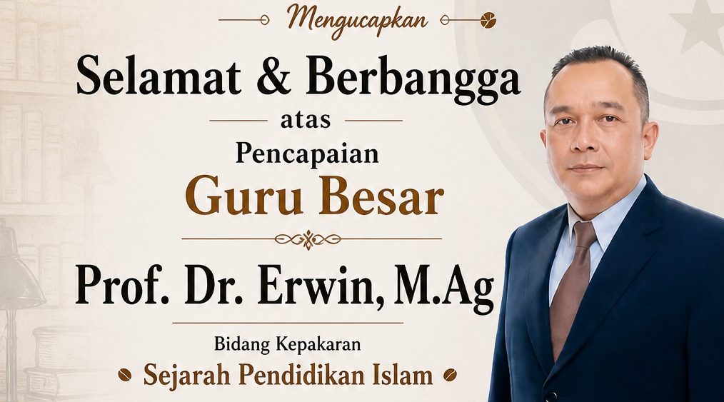 Mengenal Erwin, Sahabat Dekat yang Sudah Menyandang Gelar Profesor