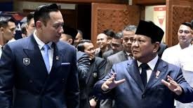 Prabowo Tunjuk AHY Jadi Ketua Komite Kereta Cepat Jakarta Bandung