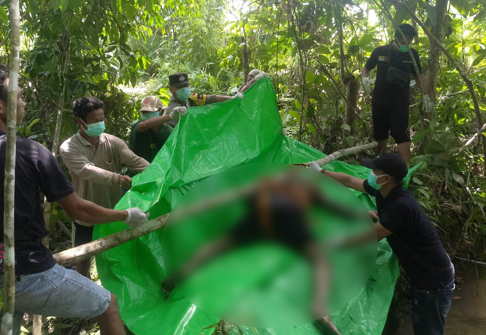 Penemuan Mayat di Sanggau Gegerkan Warga Usai Menghilang Sepekan di Sungai Remoncok