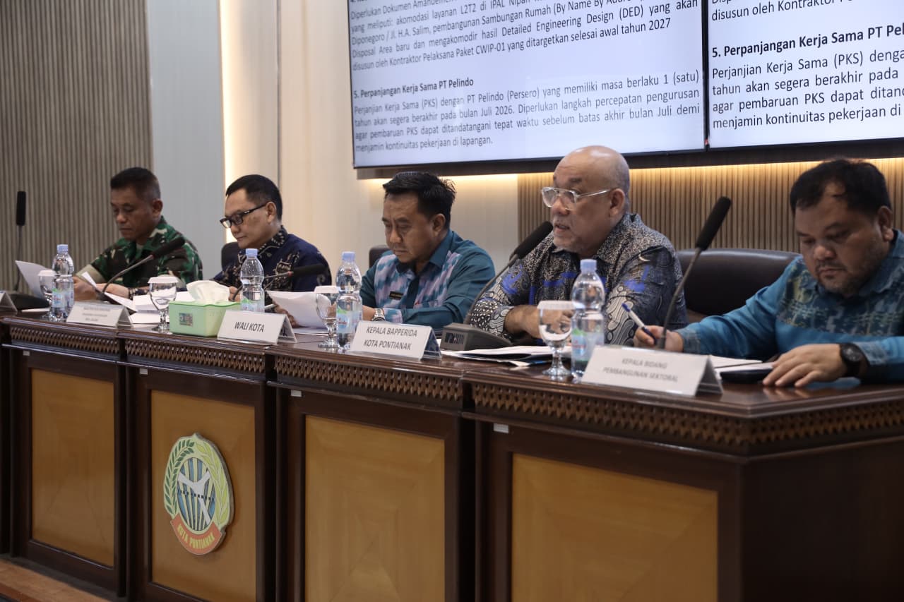 Pemkot Targetkan Revolusi Sanitasi Melalui Pembangunan SPALD-T Kota Pontianak