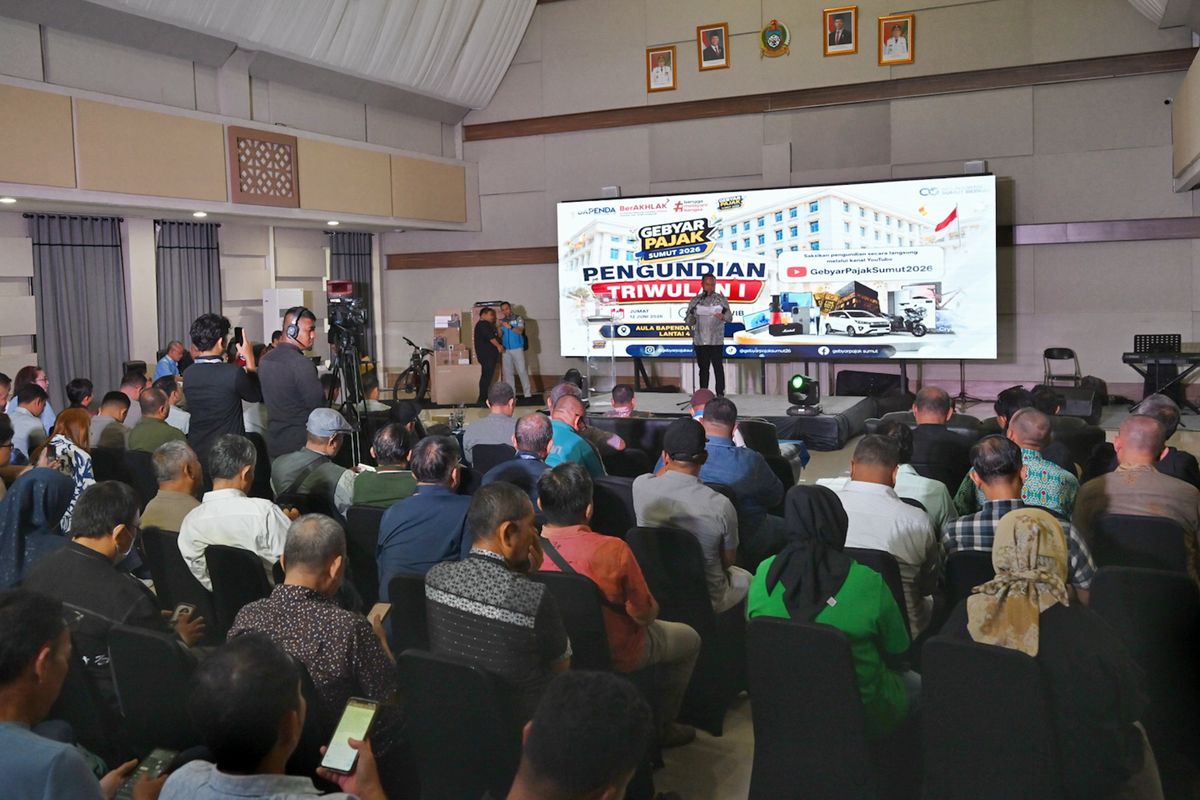 Bapenda Sumut Gelar Undian GPSU 2026: 936 Hadiah untuk Wajib Pajak Taat
