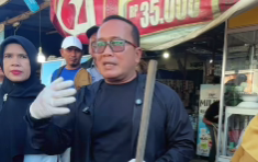 Bupati Kubu Raya Ancam Cabut Izin Pedagang Nakal di Dermaga Rasau Jaya