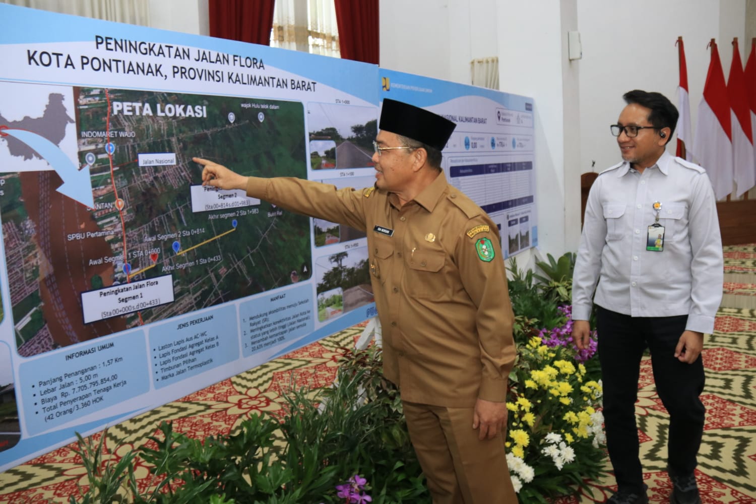 Pemprov Kalbar Targetkan Kondisi Jalan Mantap Capai Delapan Puluh Persen Pada Tahun 2030