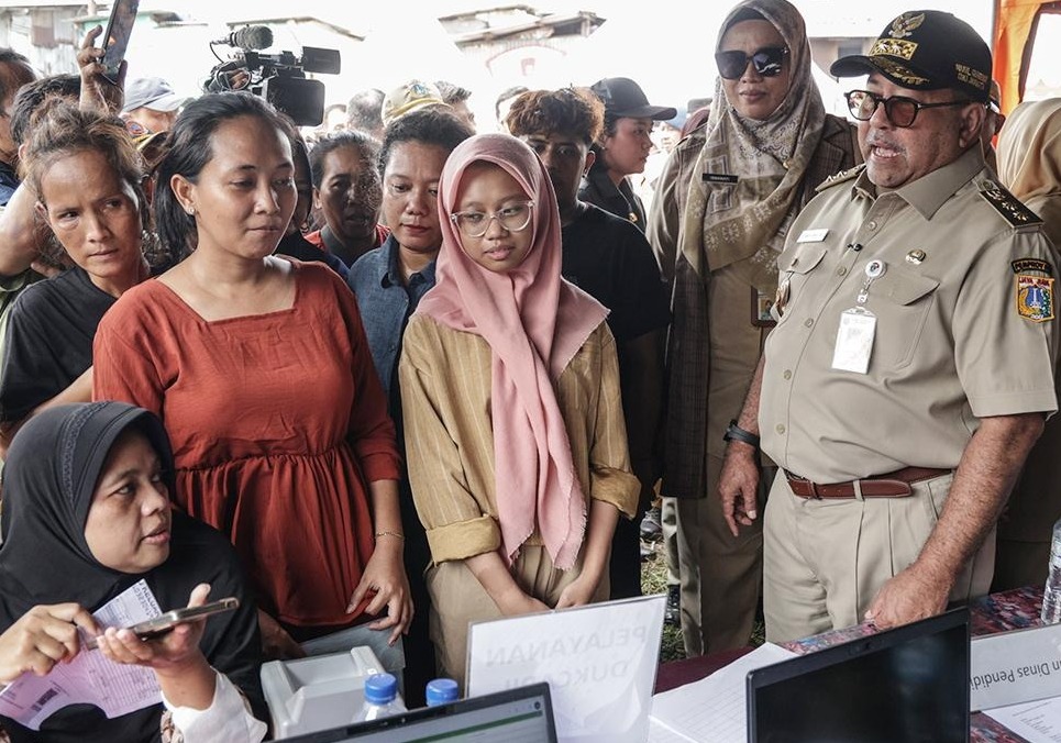 Kebakaran di Kemayoran Memaksa 679 Jiwa Mengungsi ke Tenda Darurat