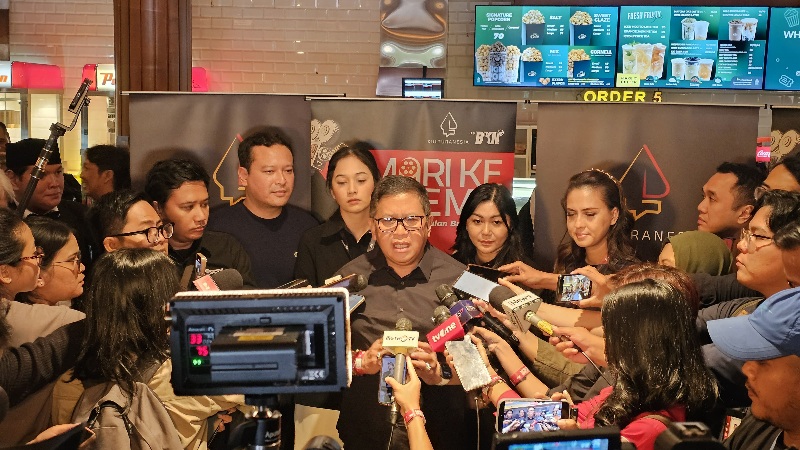 Hasto PDIP: Suara AI Bung Karno Membangkitkan Idealisme saat Nobar Ghost In The Cell di Bioskop