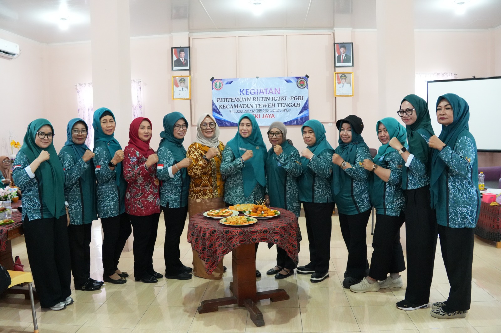 TP-PKK Barito Utara Edukasi Pengolahan Makanan Bergizi untuk Anak PAUD