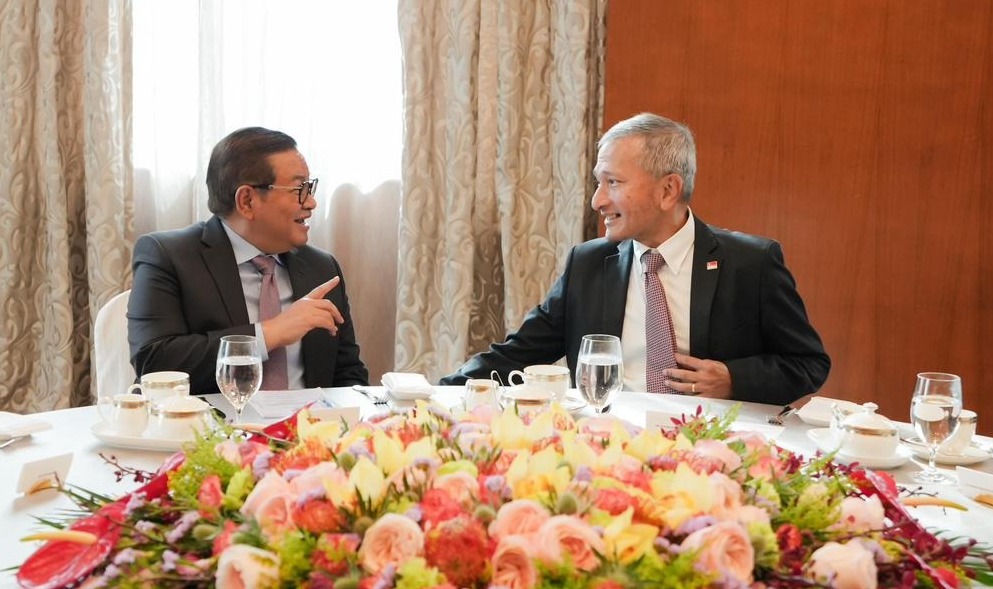 Rising Fellowship ke Singapura, Gubernur Pramono Diterima Menteri Pembangunan