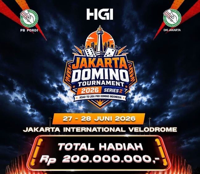 HGI Gelar Turnamen Domino Berhadiah Total Rp200 Juta, Meriahkan HUT ke-499 Jakarta