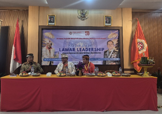 Syukuran Angayubagia 58 tahun Prajaniti Hindu Indonesia: Buku Lawar Leadership Disambut Positif