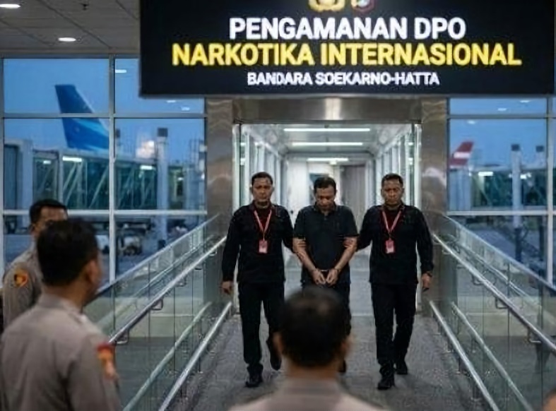 Bareskrim Polri Ringkus Frans Antoni, DPO Sindikat Narkoba Internasional Jaringan Fredy Pratama