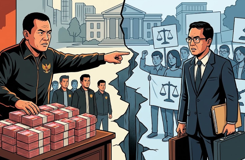 Tantang Pengacara Gufroni Penjarakan Hercules, Sekjen GRIB Jaya Pajang Uang Rp3 Miliar