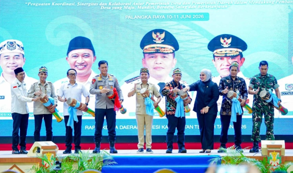 Gubernur Agustiar Sabran Dorong Desa Mandiri pada Rakerda APDESI Kalteng 2026