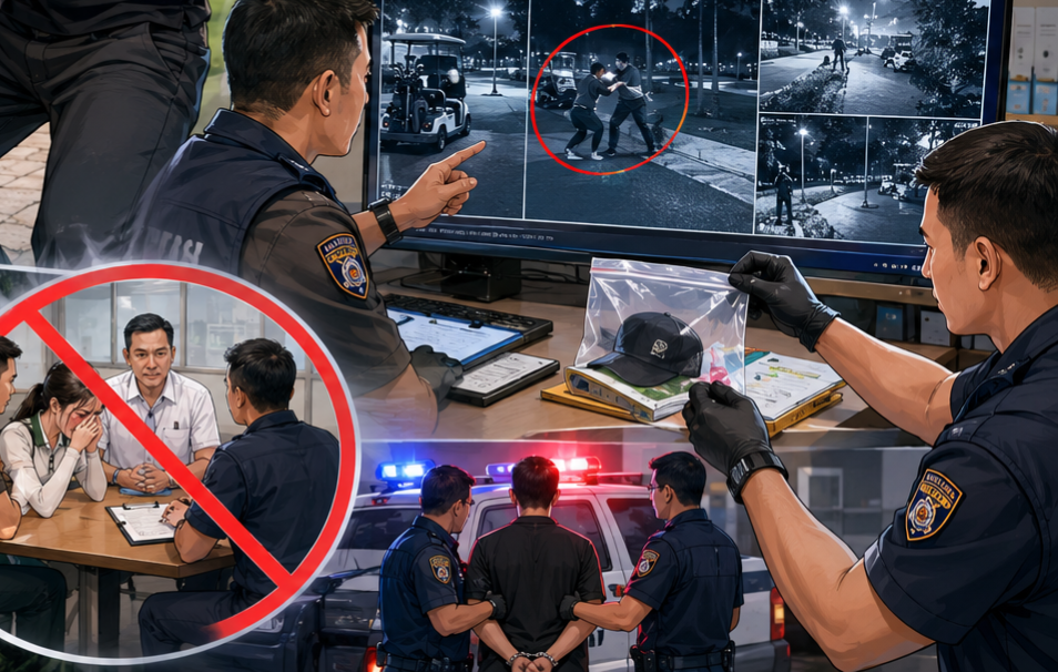 Penganiayaan Caddy Golf di Tangerang, Rekaman CCTV Selamat!