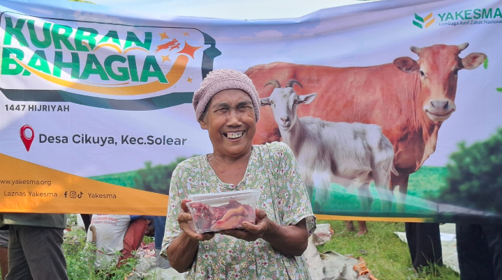 Distribusi Program Kurban Bahagia Laznas Yakesma Jangkau 34 Provinsi dan 6 Negara