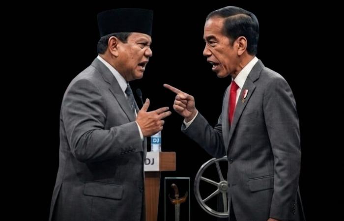 Prabowo dan Jokowi Mulai Retak, Adu Kuat Menuju 2029