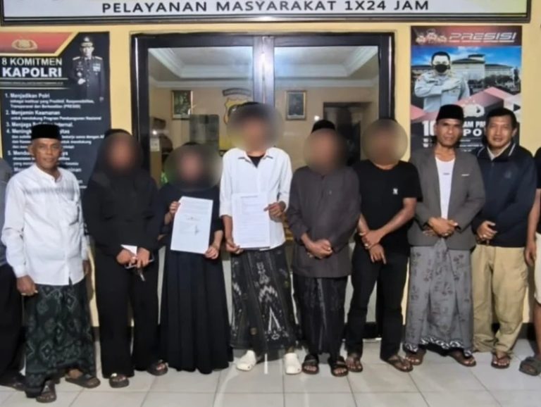 Polsek Sungai Pinyuh Selesaikan Kasus Dugaan Asusila Lewat Mediasi Masyarakat