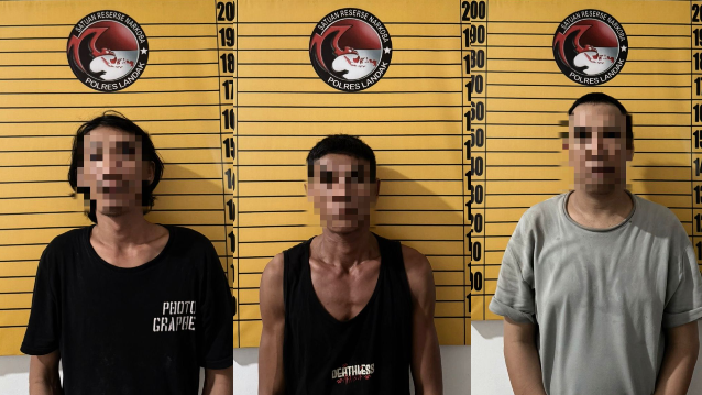 Jaringan Lintas Kabupaten, Tiga Pengedar Narkoba di Landak Diringkus Polis