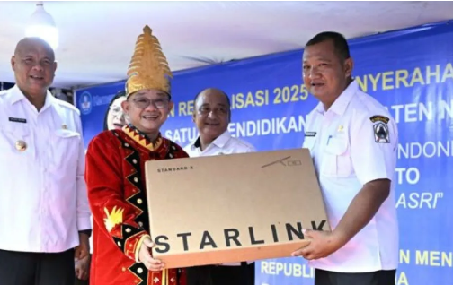 Kemendikdasmen Sediakan Akses Internet Starlink di Nias Utara Bagi Sekolah Wilayah Tertinggal