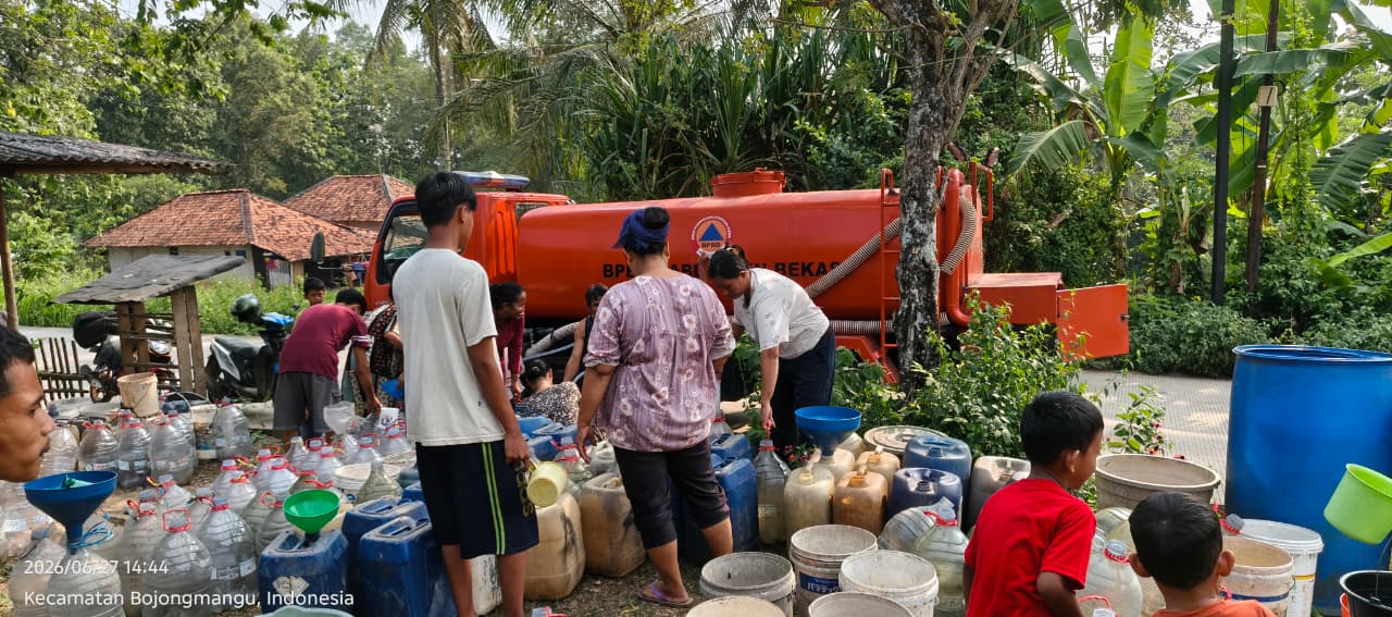 Ribuan Kepala Keluarga Terdampak Krisis Air Bersih di Indonesia Akibat Kemarau Panjang