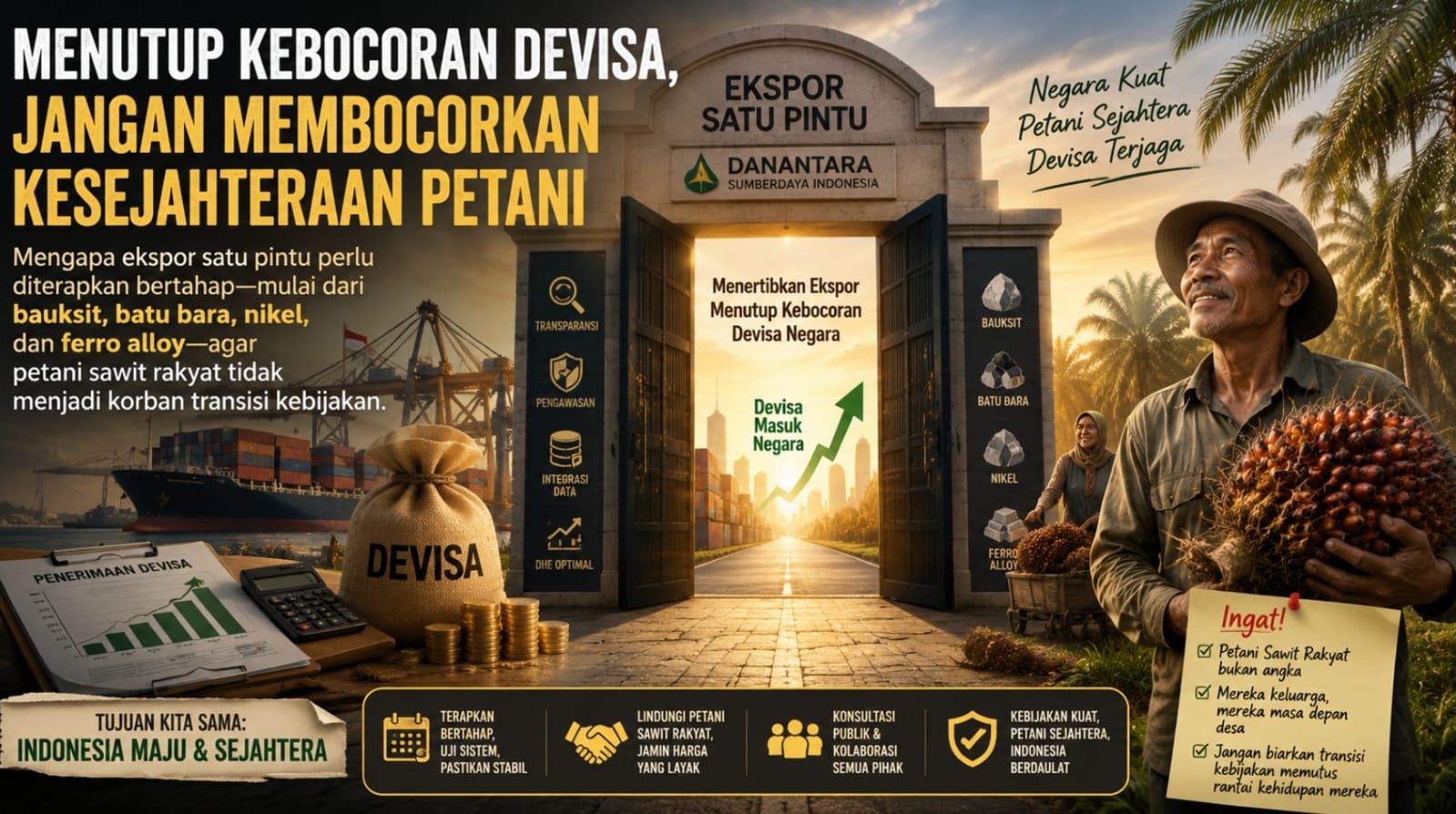 Menutup Kebocoran Devisa, Jangan Membocorkan Kesejahteraan Petani