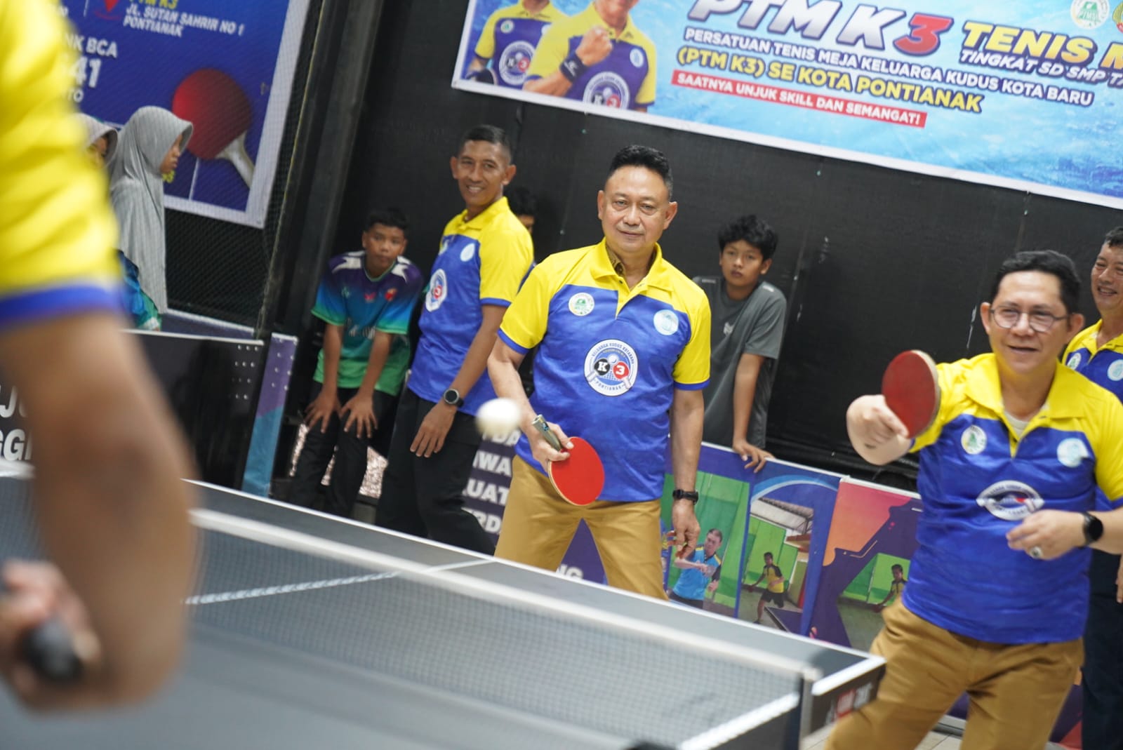 Wali Kota Pontianak Buka Kejuaraan Tenis Meja Antarpelajar Jaring Atlet Usia Dini