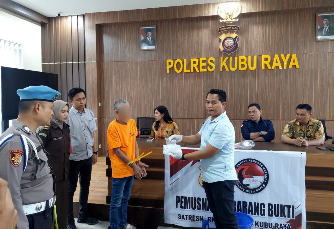 Polisi Ajak Seluruh Elemen Masyarakat Kubu Raya Bersinergi Berantas Peredaran Gelap Narkotika
