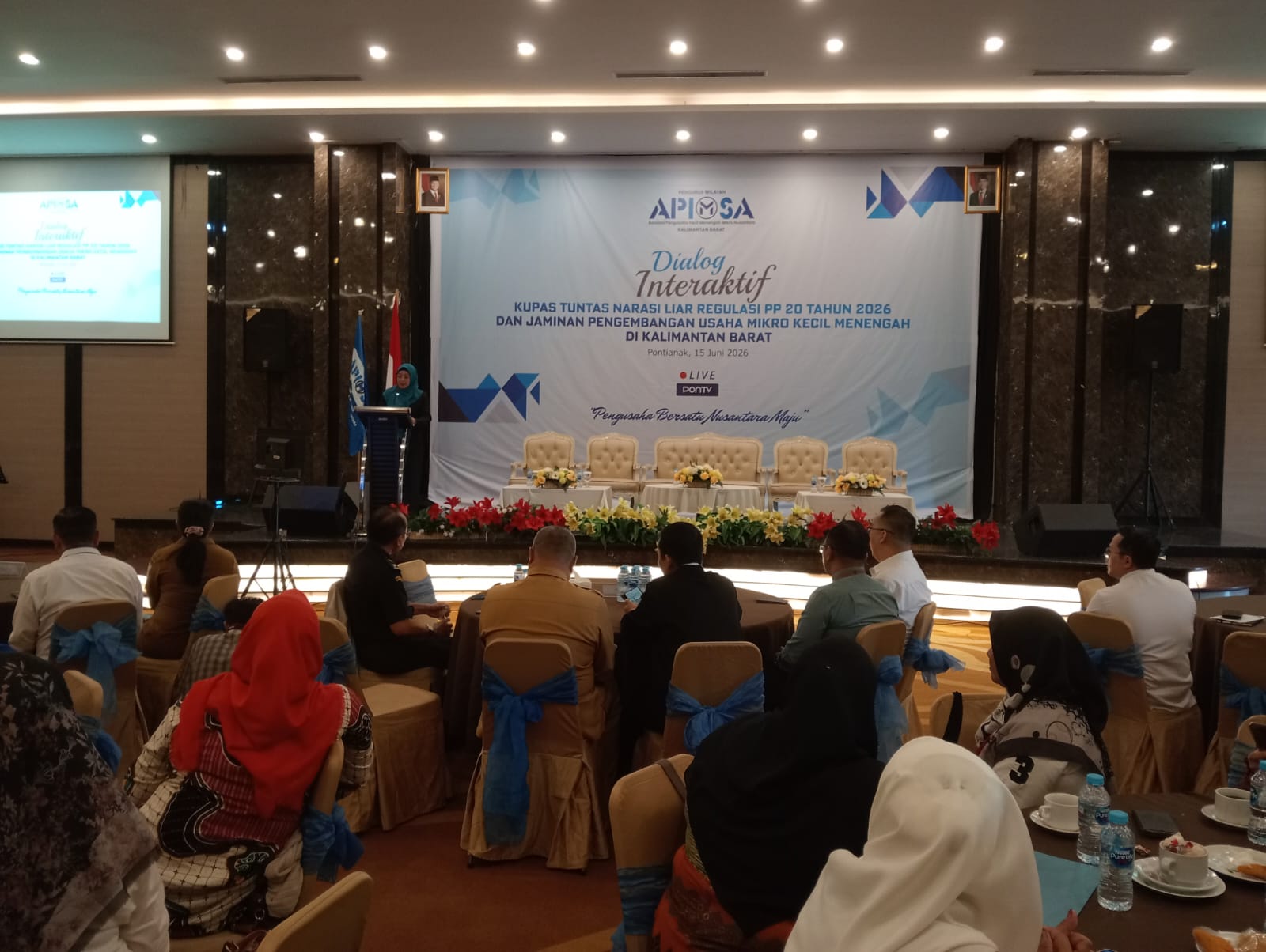 APIMSA dan Pemprov Kalbar Gelar Dialog Pastikan Tarif Pajak UMKM Tetap Berlaku